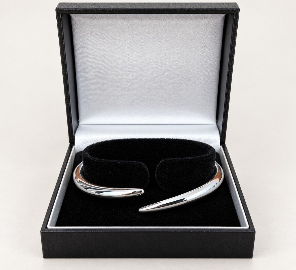 Silver collar